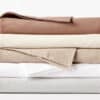 Flannel sheets in various colors