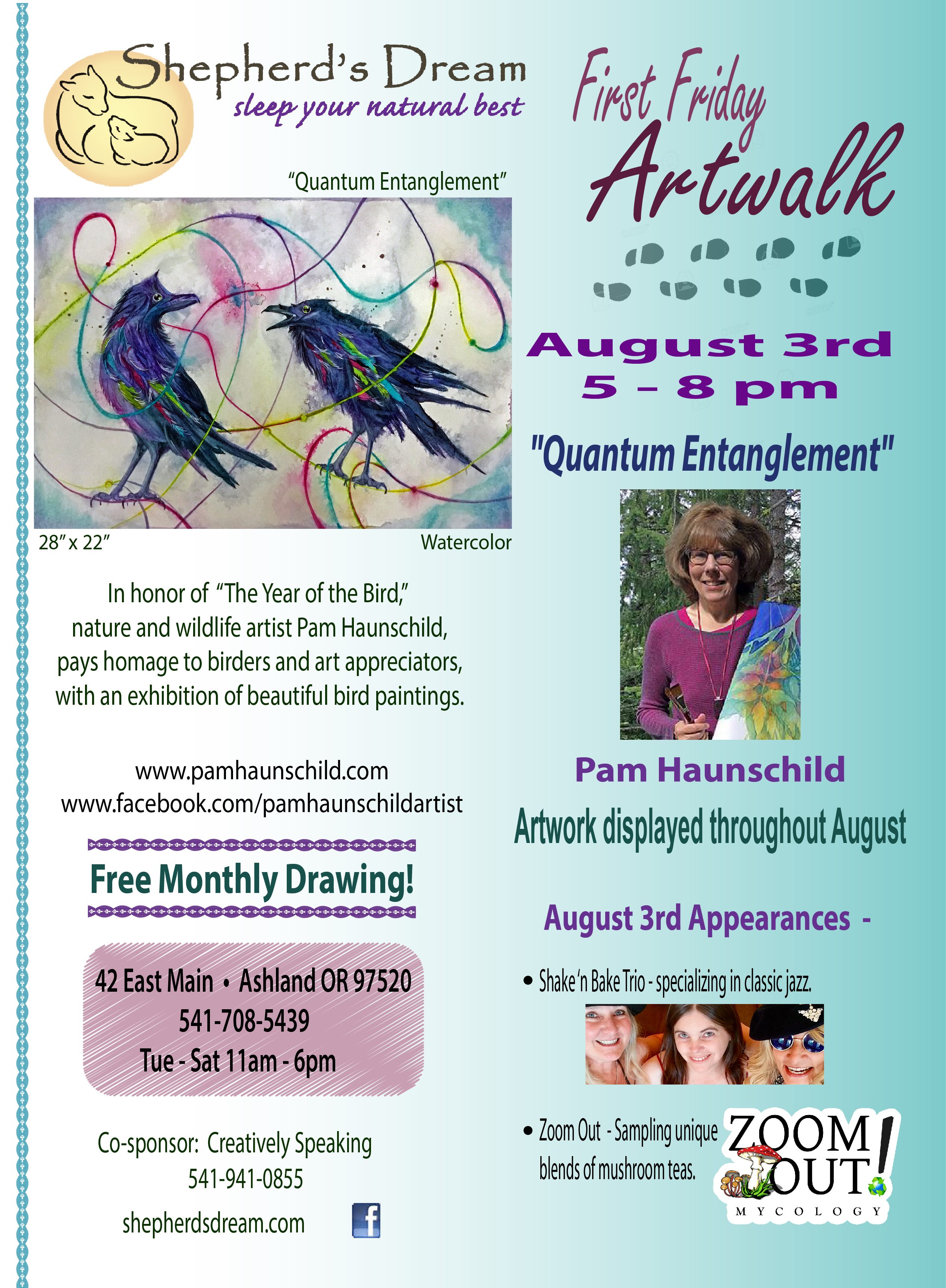 August First Friday Artwalk: "Quantum Entanglement" 1