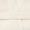 Organic Cotton Waffle Knit Robe Undyed