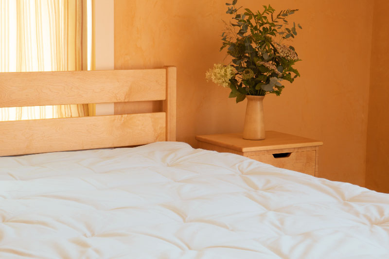 Travel Mate Mattress Topper 2" Super Lightweight Wool Filling