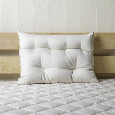 shepherd's dream contour pillows with cascade mattress