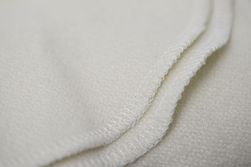 Shepherd's Dream merino Wool Blanket Seam Detail
