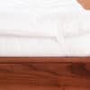 Travel Mate Close Up with Organic Wool Mattress on Century Frame