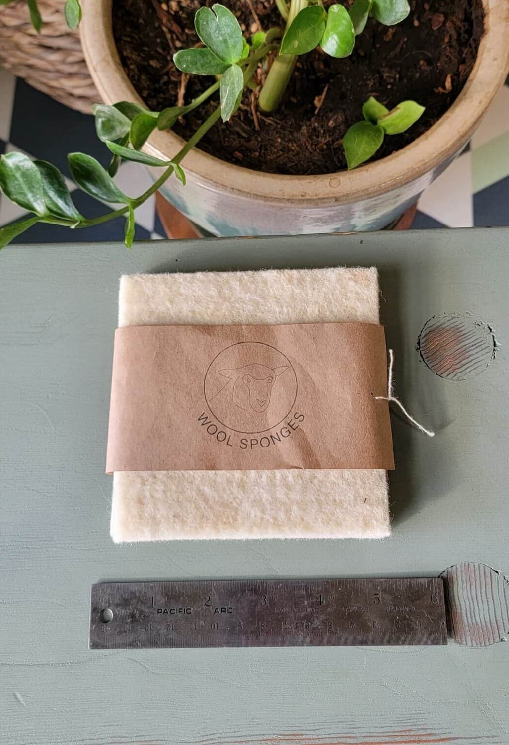 Organic Sheep's Wool Sponges for Dishes, Surfaces, & More