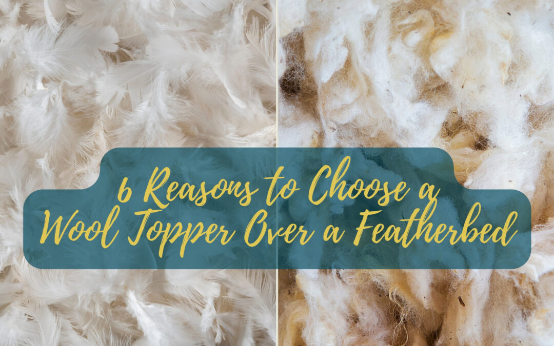 6 Reasons to Choose a Wool Topper Over a Featherbed
