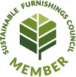 Sustainable Furnishings Council Logo Green Leaf