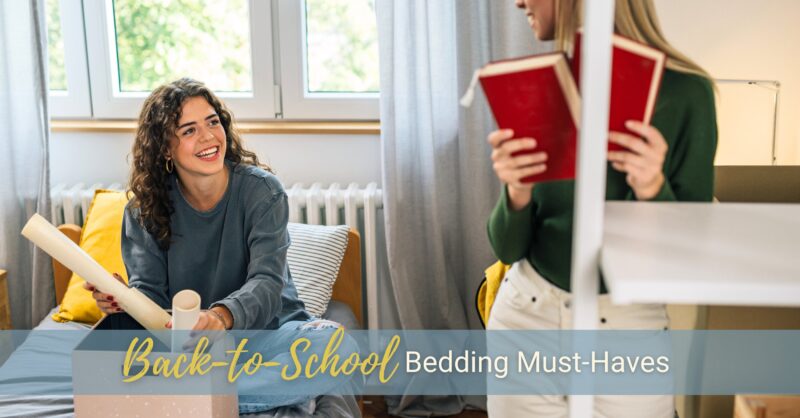 Two young women get settled into their new dorm room to begin college.