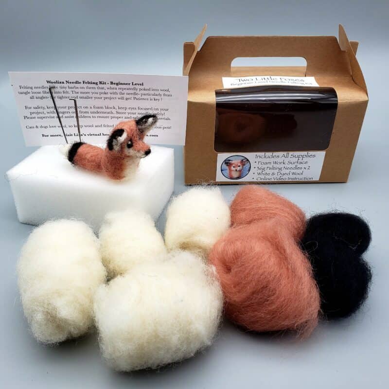 Fox Felting Box