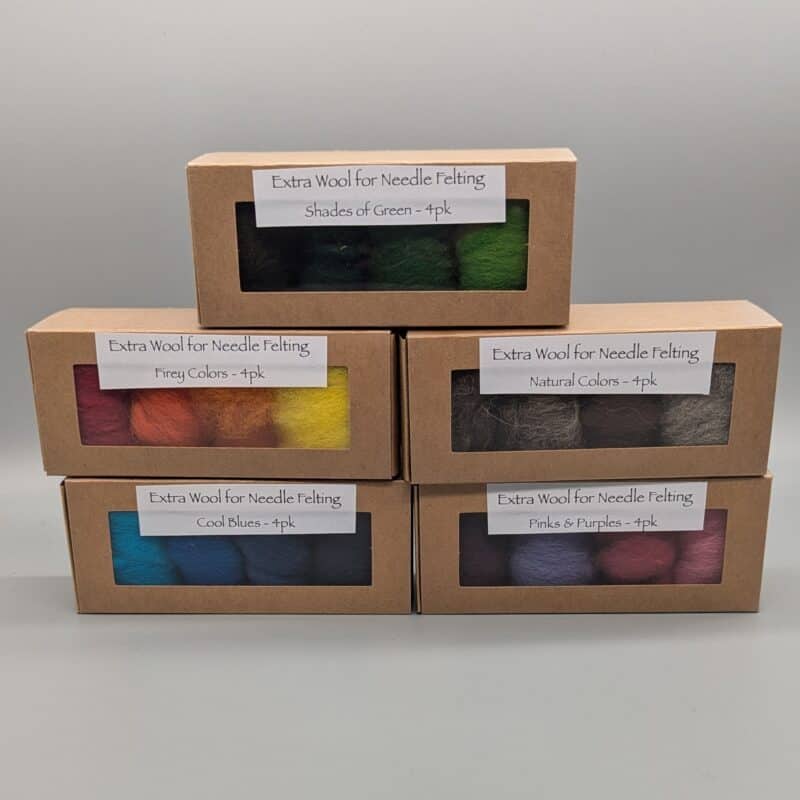 Small Wool Color Box