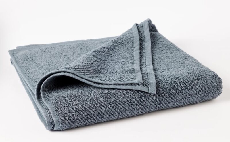 Coyuchi organic cotton Air Weight towel in Gulf