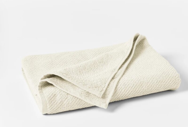 Coyuchi organic cotton Air Weight towel in Undyed