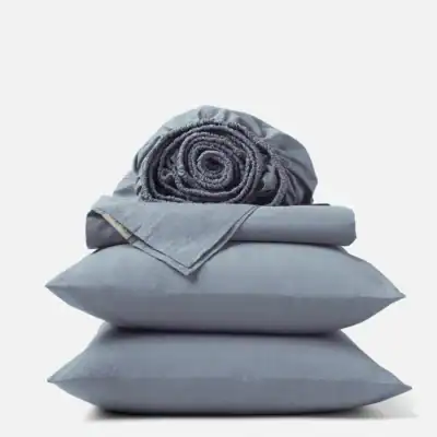 Coyuchi Organic Crinkled Percale™ Sheet Set