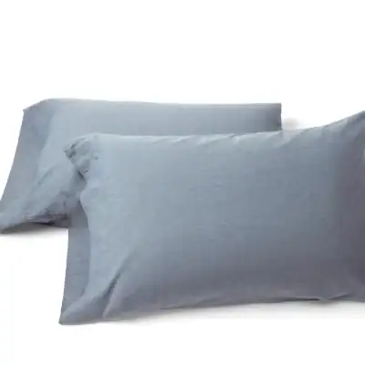 Coyuchi Organic Crinkled Percale Pillowcases