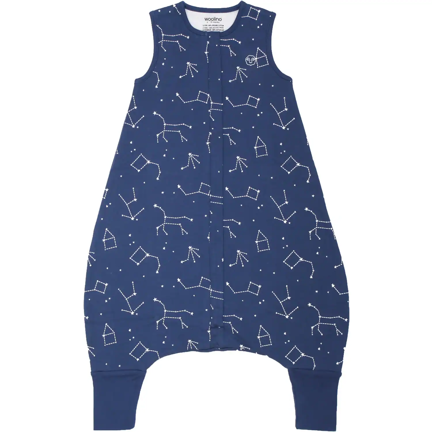 Woolino 4 Season Baby Sleep Sack with Feet - Image 2